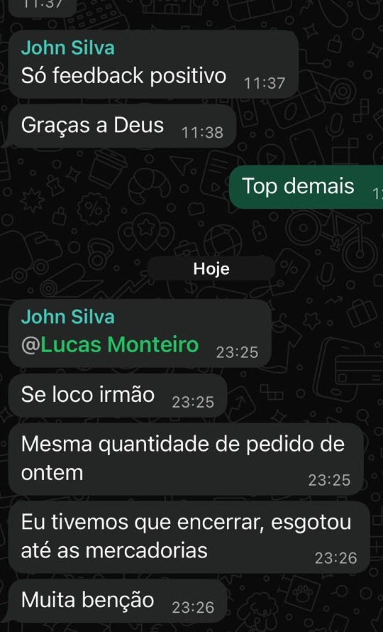 Conversa com o depoimento de John Silva